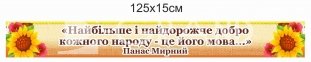 Набір стендів для оформлення кабінету української мови 6
