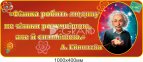 Стенд з висловом з фізики А.Ейнштейна 0