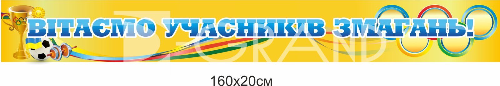 Банер спортивний 