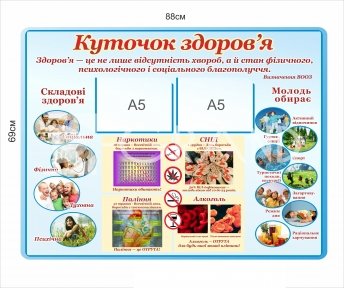 Пластиковий стенд 