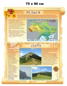 Стенд з географії 