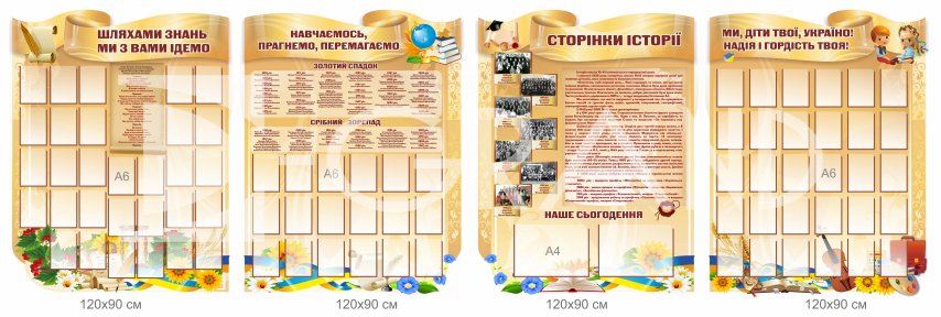 Презентаційний комплект стендів 