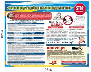 Стенд пластиковий 