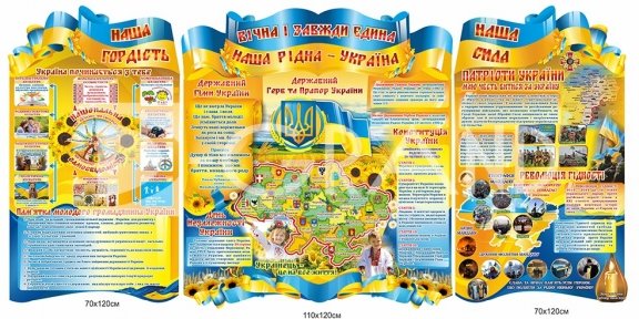 Комплект стендів «Вічна і завжди єдина!»