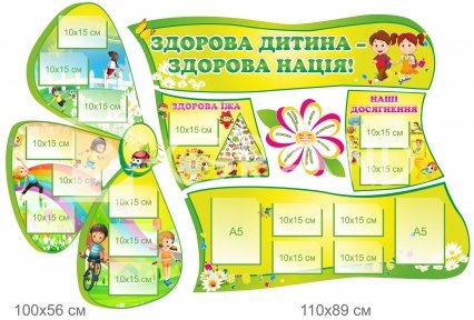Композиція стендів «Здорова родина – здорова нація»