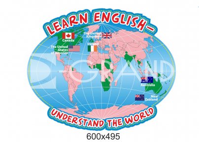 Стенд в кабинет английского языка 