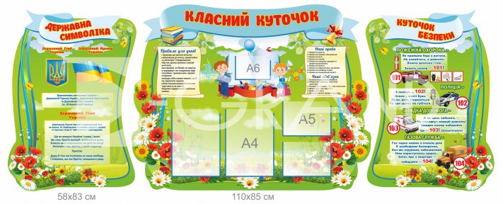 Комплект стендів 