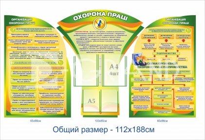 Стенди з охорони праці з клік-системою
