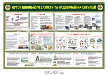 Куток цивільного захисту та надзвичайних ситуацій
