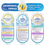 Охорона праці для підприємства - комплект стендів