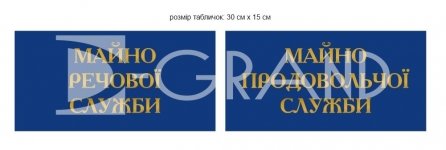 Таблички на двері 