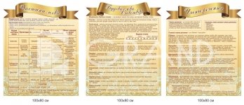 Комплект стендів для кабінету української мови