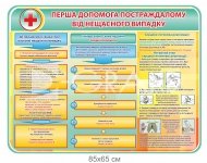 Перша допомога постраждалому при нещасних випадках