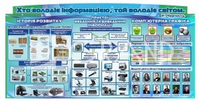 Стенд «Хто володіє інформацією, той володіє світом»