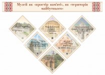 Комплект стендів «Музей як простір пам’яті та територія майбутнього»