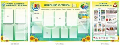 Комплект стендів 