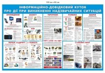 Інформаційно-довідковий куток з цивільного захисту