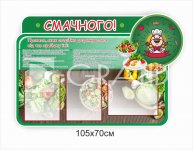 Стенд для їдальні 