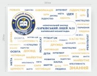 Банер для оформлення фойє ліцею