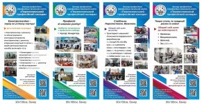 Набір банерів для професійного коледжу