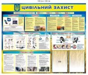 Інформаційний плакат з пластику 